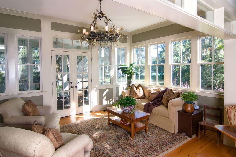Sunroom with Cozy Decor